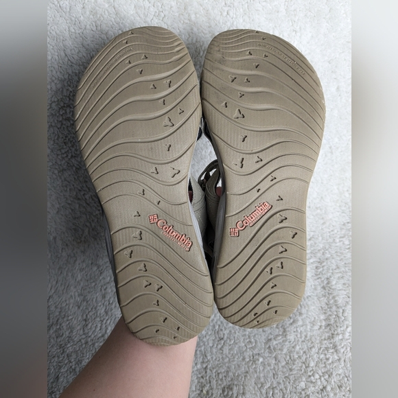 COLUMBIA Women Sandals Beige Color Size 9 Perfect For Outdoor Activities - Picture 7 of 8